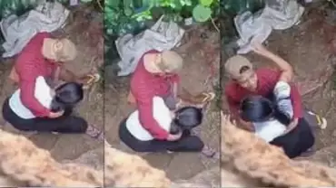 Siswi SMA Digrepe Abang-Abang Belakang Sekolah poster